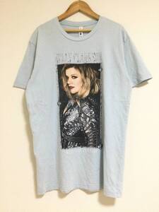 NEXT LEVEL APPAREL KELLY CLARKSON ミュージシャン アーティスト シンガー プリント 半袖Tシャツ メンズM 【良品】