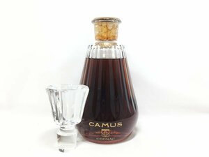 未開封！ CAMUS カミュ カラフェ バカラ 替え栓付き キャップカバー取れ COGNAC Baccarat