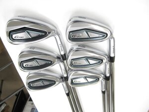 中古◆ピン　PING　G730　#8～UW、50度、56度　6本セット◆フジクラ　NEW　DIAMOND　SPEEDER　IRON　6R、ブラックドット