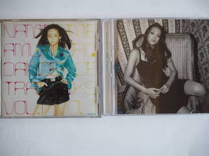 ■送料は無料 ！安室奈美恵CD2枚◆[ DANCE TRACKS VOL.1 ][ SWEET 19 BLUES ]◆ 愛してマスカット