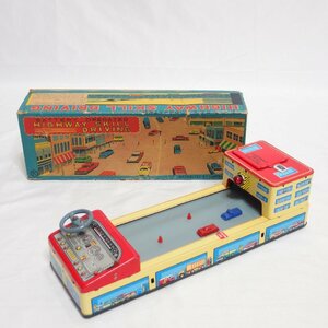 光球商会製◆Battery Operated Highway Skill Driving 1950年代 元箱付き 可動品・希少品◆ビンテージ品