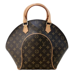 ルイ・ヴィトン LOUIS VUITTON エリプスMM M51126 ブラウン ゴールド金具 モノグラム・キャンバス ハンドバッグ レディース 中古