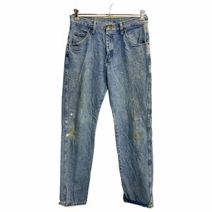 Wrangler デニムパンツ W32 ラングラー レギュラーフィット ブルー コットン メキシコ製 古着卸 アメリカ仕入 2312-655