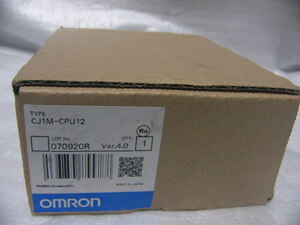 ★新品★ OMRON PLC CJ1M-CPU12 Ver4.0 CPU装置 (即送可) 