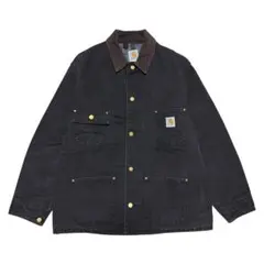 希少 USA製 Carhartt チョアコート ブラック グッドコンディション