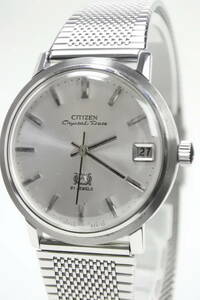 ☆☆☆1961年代名機　薄型自動巻CITIZEN A 21石 　薄型自動巻紳士腕時計 極珍品