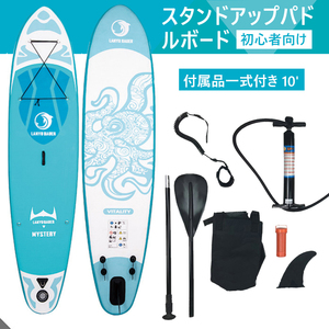 インフレータ サーフィン SUP ロングボード ウインドサーフィン スタンドアップパドルボードセット LANYUBAUER 付属品付き 10