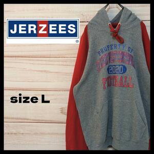 JERZEES ジャージーズ パーカー プリント ビッグシルエット 1281