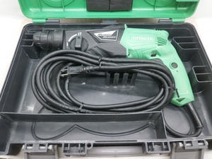 中古　HITACHI 日立工機　ロータリハンマドリル　DH 24PG　電動工具　HiKOKI ハイコーキ　管1