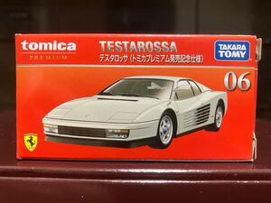 テスタロッサ 発売記念仕様 トミカプレミアム 06 廃盤 高騰 レア フェラーリ Ferrari 送料込み TOMICA タカラトミー トミカ ミニカー