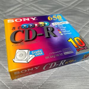  SONY データ用CD-R 650MB 10枚パック