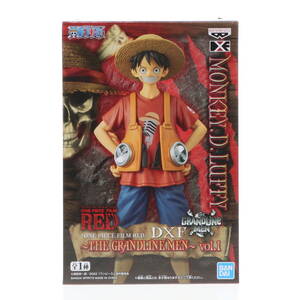 【中古】[FIG] モンキー・D・ルフィ ワンピース FILM RED DXF～THE GRANDLINE MEN～vol.1 ONE PIECE フィギュア プライズ(2618312) バンプ