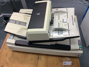 【引取りにいただける方限定】PFU／RICOH A3イメージスキャナー Fi-6770（ADFカウンター:458365／FBカウンター:21030）