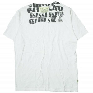 SSZ エスエスゼット エスエスズィー 18SS NECK TEE ネックプリントTシャツ 11-08-3869-120 M ホワイト 半袖 BEAMS SURF＆SK8 g10692