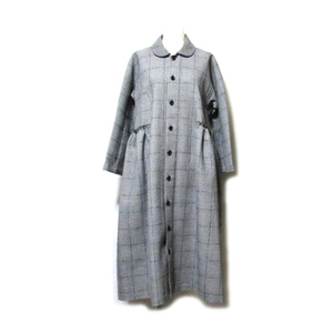 tricot COMME des GARCONS　トリコ コムデギャルソ 2019　「M」 Aラインワイドロングワンピース.コート 136811-q