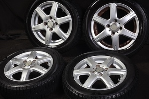 ★バリ山 155/65R14 ブリヂストン ICEPARTNER2 2019年製 スタッドレス 4本SET N-BOXONEWGNムーヴモコAZワゴンREKスペーシアウェイクタント