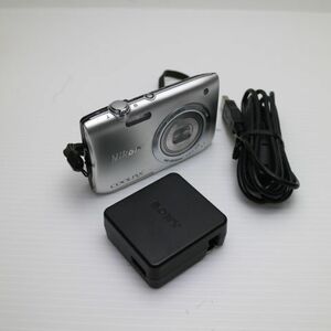 美品 COOLPIX S2900 シルバー 即日発送 コンデジ Nikon 本体 あすつく 土日祝発送OK