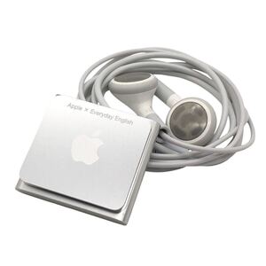 Apple iPod shuffle アイポッド 2GB PC584J/A CC4DL24BDCMJ イヤホン シルバー ジャンク