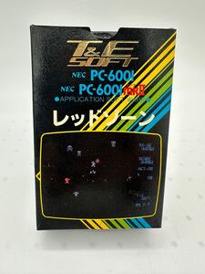 NEC PC-6001 PC-6001mk II レッドゾーン カセットテープ T&ESOFT 動作未確認 ジャンク品