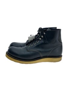 RED WING◆ブーツ/8165/26cm/BLK/レザー/レッドウィング