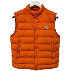 クリーニング済み MONCLER FEBE GILET 4 XL モンクレール ダウンベスト モンクレールジャパン ダウン ベスト インナーダウン アウトドア