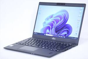 1円～ Corei7 16Gメモリ Windows11 バッテリー良好 2021年製 富士通 LIFEBOOK U9310/D i7-10610U 16G 256G 13.3FHD Wi-Fi6