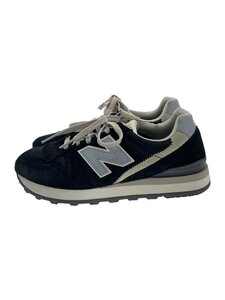 NEW BALANCE◆ローカットスニーカー/22.5cm/BLK/スウェード/WL996TS2