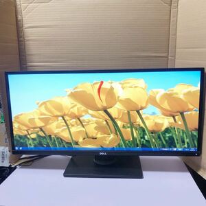 中古良品DELL 29型U2913WMt　2560 x 1080/ゲーミング/HDMI/IPSパネル/LED/ディスプレイ角度調整や左右回転, 昇降可能 動作品 管理号SHY791