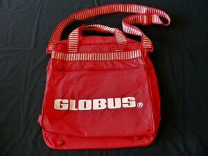 中古本物 ツアーバッグ ヴィンテージ 企業物　ＧＬＯＢＵＳ　デッドストック ショルダーバッグ　アウトドア　＃キャンプ　釣り登山