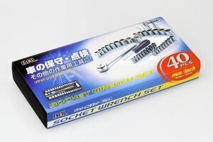 《数量限定》新品★ソケットレンチセット◆40PCS◆厳選工具◆BAL◆506◆大橋産業◆