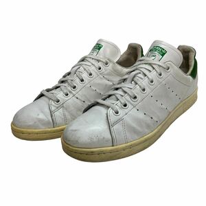 D799 adidas アディダス STAN SMITH スタンスミス メンズ ローカットスニーカー US7 25cm ホワイト グリーン