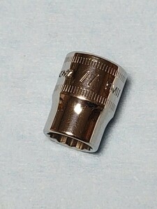 11mm 3/8 シャロー スナップオン FM11 (12角) 中古品 超美品 保管品 SNAPON SNAP-ON シャローソケット ソケット Snap-on 送料無料