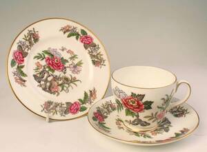  　ウェジウッド　= 　Cup&Saucer&Plate 　=　 CATHAY (1級品) 