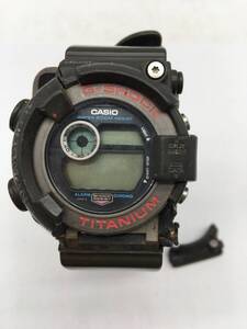 0104-519MKND1803 RP 腕時計 不動 ジャンク 破損有 CASIO カシオ G-SHOCK GW-8400 FROGMAN フロッグマン