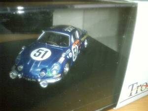 trofeu 1/43 ALPINE アルピーヌ RENAULT ルノーA110 NO51 ルマン 1968