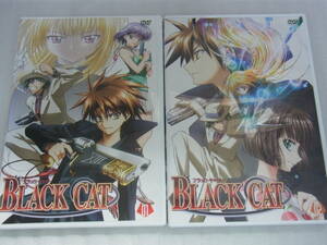 ●DVD●週刊少年ジャンプ連載作品/特製オリジナルカード付き●BLACK CAT ブラック・キャット Vol.1・2 ２点セット●中古● ※同梱不可