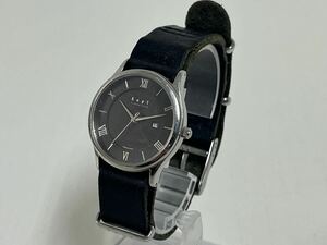 2h Knqt ノット timepiece 腕時計 ソーラー 稼働品 デイト CS-32 316L