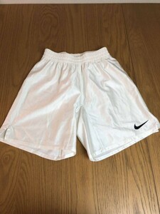 ナイキNIKE 光沢サッカーパンツ　M150 子供用　記名　24-0108-07