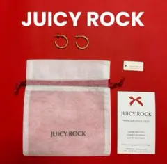 ● JUICY ROCK ジューシーロック ●フープピアス●ゴールド