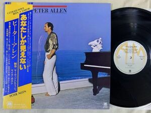 ピーター・アレン PETER ALLEN / I COULD HAVE BEEN A SAILOR あなたしか見えない 国内盤・帯付き AMP-6045 金澤寿和 AOR / Light Mellow