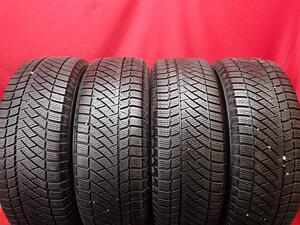 中古スタッドレス 205/65R15 99T 4本セット コンチネンタル コンチ バイキング コンタクト6 8分山 エスティマ クラウン イプサム