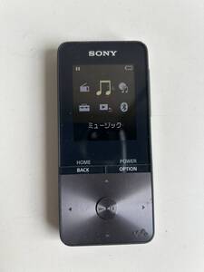 K471◆SONY ソニー◆デジタルミュージックプレイヤー NW-S315 ブラック オーディオ ポータブルプレーヤー 本体のみ コード欠品 動作良好 