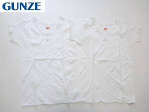 新品未使用 GUNZE グンゼ ★白　半袖　インナー　Tシャツ　2枚セット　110