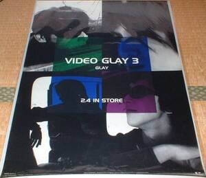 ポスター　GLAY [VIDEO GLAY 3] グレイ