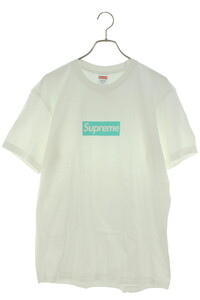 シュプリーム Tシャツ ティファニー 21AW Box Logo Tee サイズ:M ボックスロゴTシャツ 中古 SB01