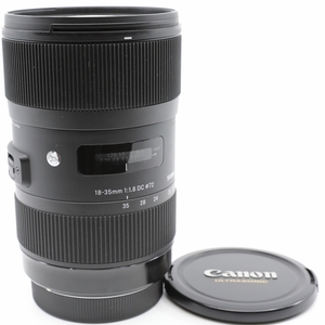 ＜良品＞ SIGMA シグマ Canon EF-Sマウント レンズ 18-35mm F1.8 DC HSM