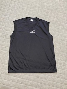 MIZUNOドライシャツ☆Ｌダークグレー