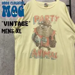 90s《USA製古着》ヴィンテージ タズマニアンデビル Tシャツ メンズXL