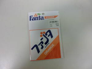 ファンタ FA-ST9 ステッカー FANTA ORANGE スクエア