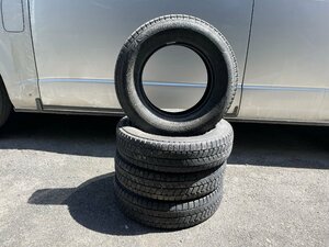 155/80R13 BRIDGESTONE BLIZZAK VRX3 2021年製 スタッドレスタイヤ 4本セット K